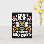 100日間の学校が終わっちゃった 子供用Tシャツ カード (黄色い花)