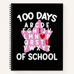 100日間の学校アルファベット100日目の先生 ノートブック
