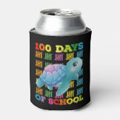 100日間の学校カメの先生と生徒 缶クーラー (缶正面)