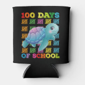 100日間の学校カメの先生と生徒 缶クーラー (正面)