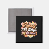 100日間の学校教師と子供のためのクールな100日目 マグネット (正面/裏面)