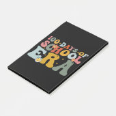 100日間の学校時代の素敵な先生と子供たち ポストイット (アングル)