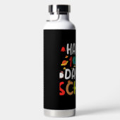 100日間の学校生活おめでとう先生と生徒 ウォーターボトル (右面)