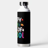 100日間の学校生活おめでとう先生と生徒 ウォーターボトル (左面)