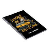 100日間の学校生活を無事終了！ 100日目をお祝いしよう ノートブック (右側)