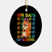 100日間の学校生活リス先生 セラミックオーナメント (右)