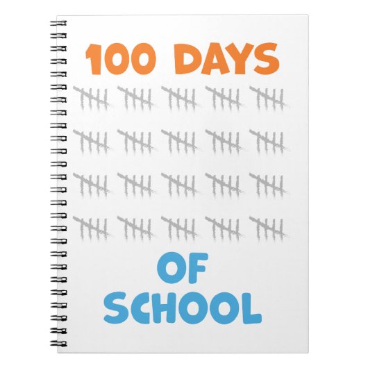 100日間の学校生活 ノートブック (正面)