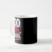 100日間の学校生活 バイセビュル キッズ コーヒーマグカップ (正面左)
