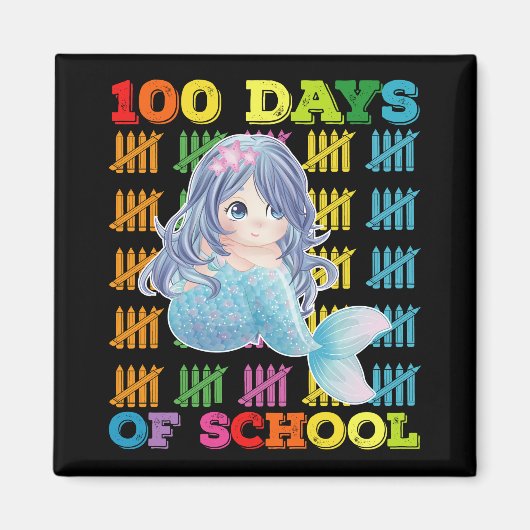 100日間の学校生活 人魚 先生 生徒 マグネット (正面)