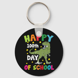 100日間の学校 ティラノサウルス 100日目の学校 キーホルダー