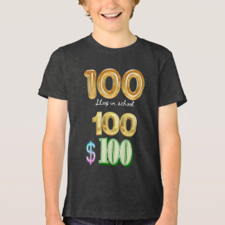 100日間の学校 トライブレンドTシャツ