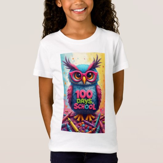 100日間の学校 Tシャツ (正面)