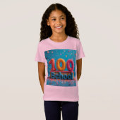 100日間の学校 Tシャツ (正面フル)