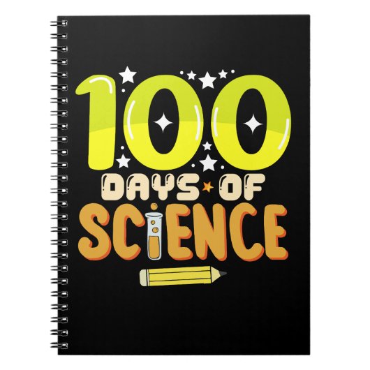 100日間の科学 100日目の学校の先生 ノートブック (正面)