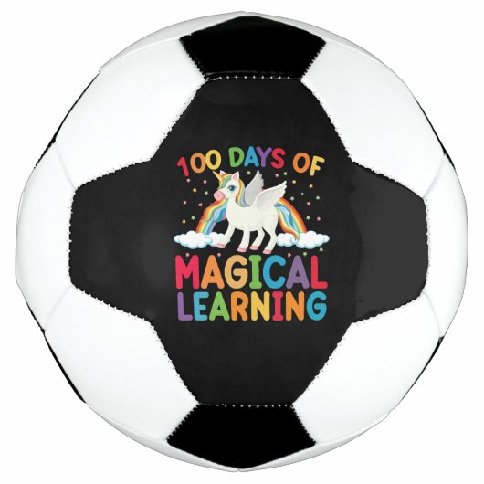 100日間の魔法の学習ユニコーン女子校  サッカーボール (正面)