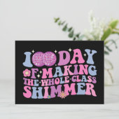 100日間クラス全員を輝かせるディスコを作り続けた話 招待状 (スタンド正面)