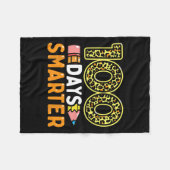 100日頭が切れるの先生または100日目の学生 フリースブランケット (正面(横))