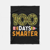 100日頭が切れるの先生または100日目の学生 フリースブランケット (正面)