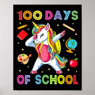 100日頭が切れるキッズガールズユニコーンSの100日目 ポスター