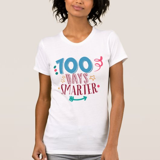 100日頭が切れるギフト Tシャツ (正面)