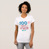 100日頭が切れるギフト Tシャツ (正面フル)