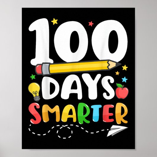 100日頭が切れるハッピースクール先生100日目 ポスター (正面)