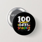 100日頭が切れるハッピースクール先生100日目 缶バッジ (正面&裏面)
