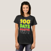 100日頭が切れるハッピースクール100日目 Tシャツ (正面フル)