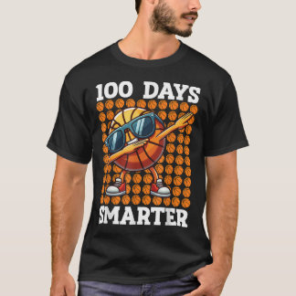 100日頭が切れるバスケットボール子供100日 Tシャツ