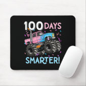 100日頭が切れるモンスタートラック学校の100日目 マウスパッド (マウス)