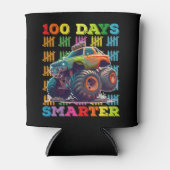 100日頭が切れるモンスタートラック100日学校 缶クーラー (正面)