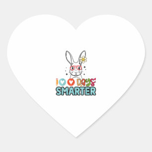 100日頭が切れる女子かわいいバニー100th Day Of Sch ハートシール