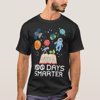 100日頭が切れる宇宙宇宙飛行士100日学校 Tシャツ