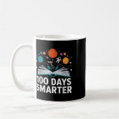 100日頭が切れる宇宙宇宙100日目 コーヒーマグカップ (左)