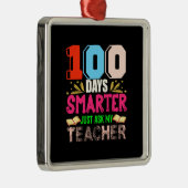 100日頭が切れる頼は私の先生 メタルオーナメント (右)