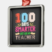 100日頭が切れる頼は私の先生 メタルオーナメント (左)