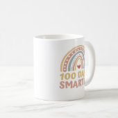 100日頭が切れる100日の学校ボホレインボー コーヒーマグカップ (正面右)