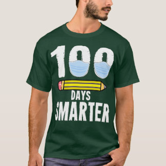 100日頭が切れる2021年学校100日 Tシャツ