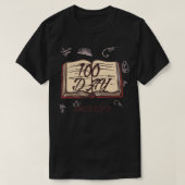 100日頭が切れる58 Tシャツ (デザイン正面)