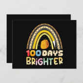 100日100日学校先生 ポストカード (正面/裏面)