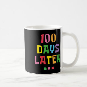 100日100日後の学校先生の子供 コーヒーマグカップ