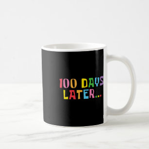100日100日後の学校先生の子供 コーヒーマグカップ