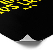 100日100日後の学校先生の子供 ポスター (角)