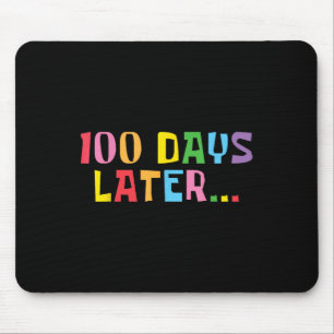 100日100日後の学校先生の子供 マウスパッド
