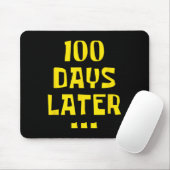 100日100日後の学校先生の子供 マウスパッド (マウス)
