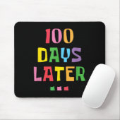 100日100日後の学校先生の子供 マウスパッド (マウス)