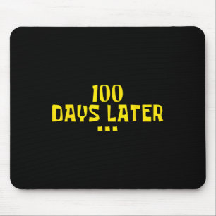 100日100日後の学校先生の子供 マウスパッド