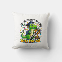 100日100日目に輝いた クッション