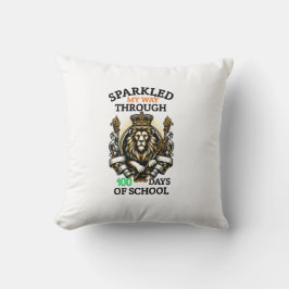 100日100日目に輝いた クッション