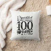 100日100日目に輝いた クッション (ブランケット)